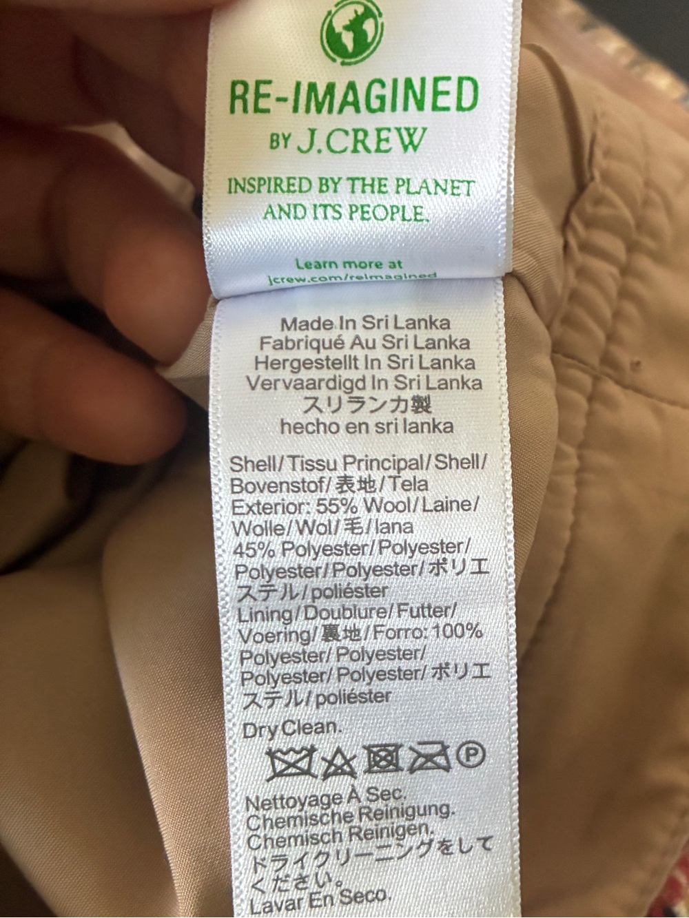 J. Crew Tan and Black Plaid Preppy Collegiate Dark Academia A-Line Skirt Sz 4 - Picture 5 of 7